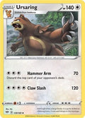 Ursaring 139/189 SWSH03: Darkness Ablaze Pokémon TCG