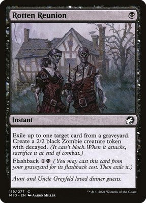 Rotten Reunion MID 119 NM Magic: The Gathering