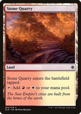 Stone Quarry XLN 289 NM Magic: The Gathering
