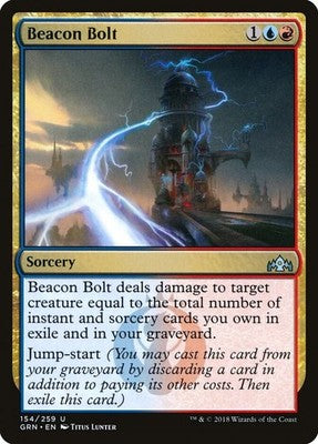 Beacon Bolt GRN 154 NM Magic: The Gathering