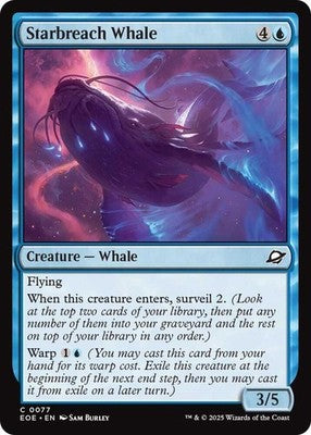 Starbreach Whale EOE 77 NM Magic: The Gathering