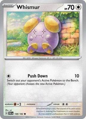 Whismur 148/182 SV04: Paradox Rift Pokémon TCG