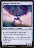 Salvaged Manaworker DMU 237 NM Magic: The Gathering