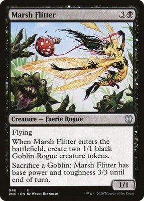 Marsh Flitter ZNC 46 NM Magic: The Gathering