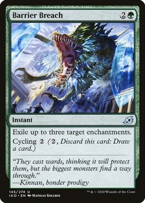 Barrier Breach IKO 145 NM Magic: The Gathering