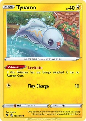 Tynamo 057/185 SWSH04: Vivid Voltage Pokémon TCG