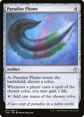 Paradise Plume TSR 271 NM Magic: The Gathering