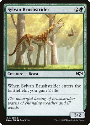 Sylvan Brushstrider RNA 144 NM Magic: The Gathering
