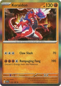 Koraidon 124/198 SV01: Scarlet & Violet Base Set Holofoil Pokémon TCG