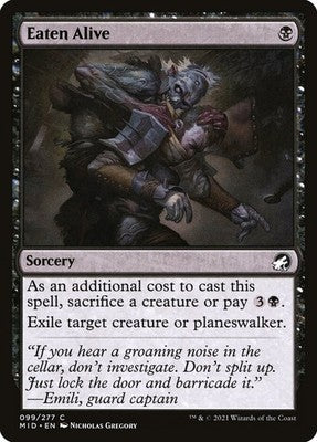 Eaten Alive MID 99 NM Magic: The Gathering