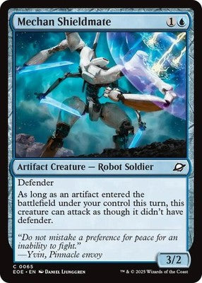 Mechan Shieldmate EOE 65 Foil NM Magic: The Gathering