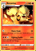 Arcanine Silver Tempest 020/195 Rare Pokémon — English Lightly Played
