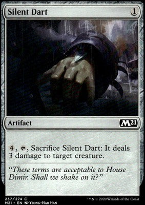 Silent Dart Core Set 2021 237 C Magic: The Gathering Near Mint