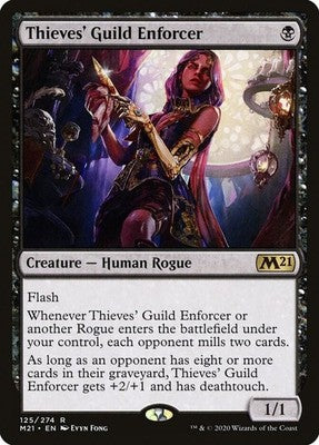 Thieves' Guild Enforcer M21 125 NM Magic: The Gathering