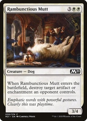 Rambunctious Mutt M21 30 NM Magic: The Gathering
