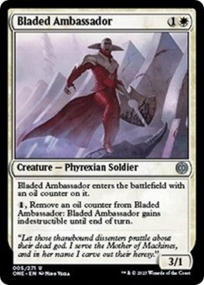 Bladed Ambassador ONE 5 NM Magic: The Gathering