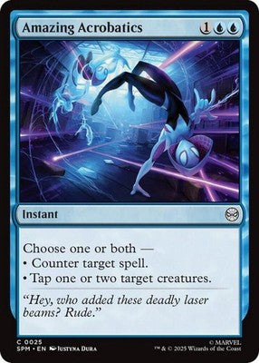 Amazing Acrobatics SPM 25 NM Magic: The Gathering