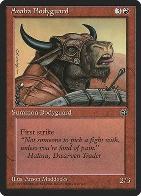 Anaba Bodyguard HML 66b LP Magic: The Gathering