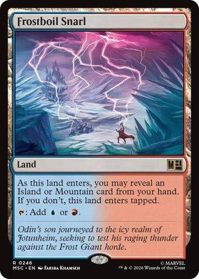 Frostboil Snarl MSC 246 NM Magic: The Gathering
