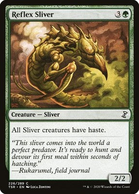 Reflex Sliver TSR 226 NM Magic: The Gathering