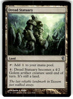 Dread Statuary Duel Decks: Jace vs. Vraska 35 U Magic: The Gathering Near Mint