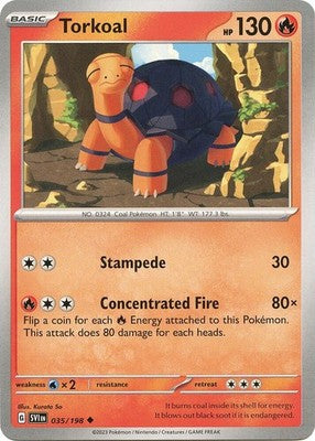 Torkoal 035/198 SV01: Scarlet & Violet Base Set Pokémon TCG