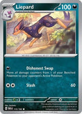 Liepard 115/182 SV04: Paradox Rift Reverse Holofoil Pokémon TCG
