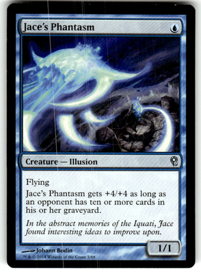Jace's Phantasm Duel Decks: Jace vs. Vraska 3 U Magic: The Gathering Near Mint