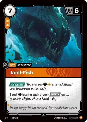 Jaull-Fish 103/221 Spiritforged Riftbound: League of Legends
