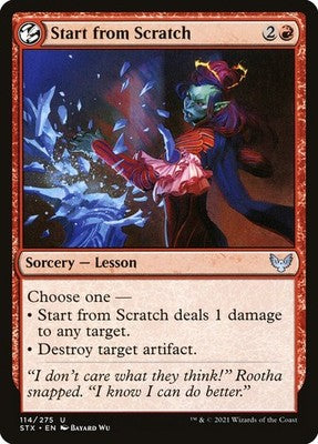 Start from Scratch STX 114 NM Magic: The Gathering