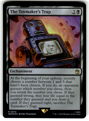 The Toymaker's Trap Universes Beyond: Doctor Who 72 R Foil Magic: The Gathering
