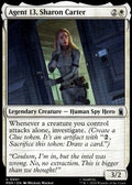 Agent 3, Sharon Carter Marvel Super Heroes 1 U Magic: The Gathering Near Mint