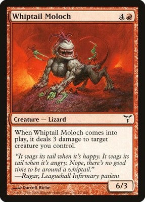 Whiptail Moloch DIS 79 LP Magic: The Gathering
