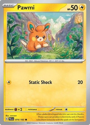 Pawmi 074/193 SV02: Paldea Evolved Pokémon TCG