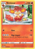 Simisear 027/189 SWSH03: Darkness Ablaze Pokémon TCG