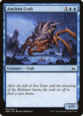 Ancient Crab OGW 50 NM Magic: The Gathering