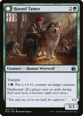Hound Tamer // Untamed Pup MID 187 LP Magic: The Gathering
