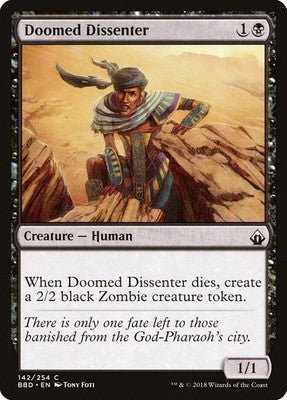 Doomed Dissenter BBD 142 NM Magic: The Gathering