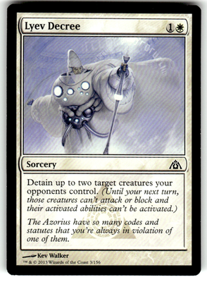 Lyev Decree Dragon's Maze 3 C Magic: The Gathering Near Mint
