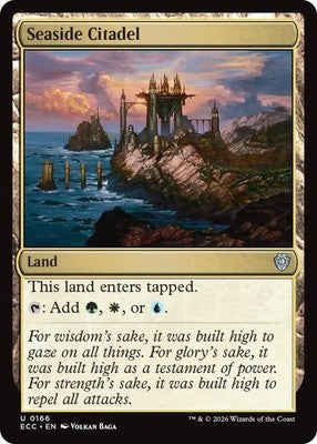 Seaside Citadel ECC 166 NM Magic: The Gathering