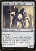 Wall of Forgotten Pharaohs HOU 168 NM Magic: The Gathering