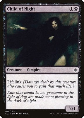 Child of Night E02 16 NM Magic: The Gathering