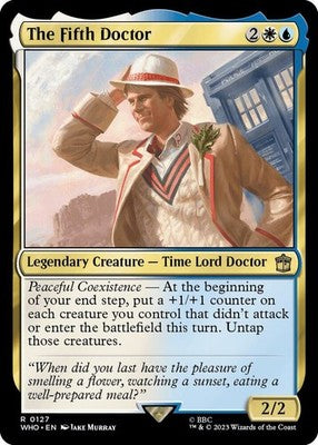 The Fifth Doctor WHO 127 NM Magic: The Gathering