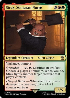 Strax, Sontaran Nurse WHO 160 NM Magic: The Gathering