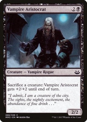 Vampire Aristocrat MM3 86 NM Magic: The Gathering