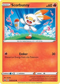 Scorbunny (030) 030/202 SWSH01: Sword & Shield Base Set Reverse Holofoil Pokémon