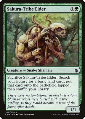 Sakura-Tribe Elder CMA 142 NM Magic: The Gathering