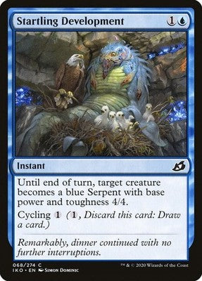 Startling Development IKO 68 NM Magic: The Gathering