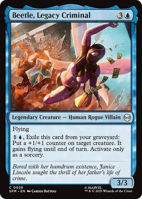 Beetle, Legacy Criminal SPM 26 NM Magic: The Gathering