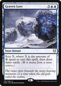 Graven Lore KHM 61 NM Magic: The Gathering